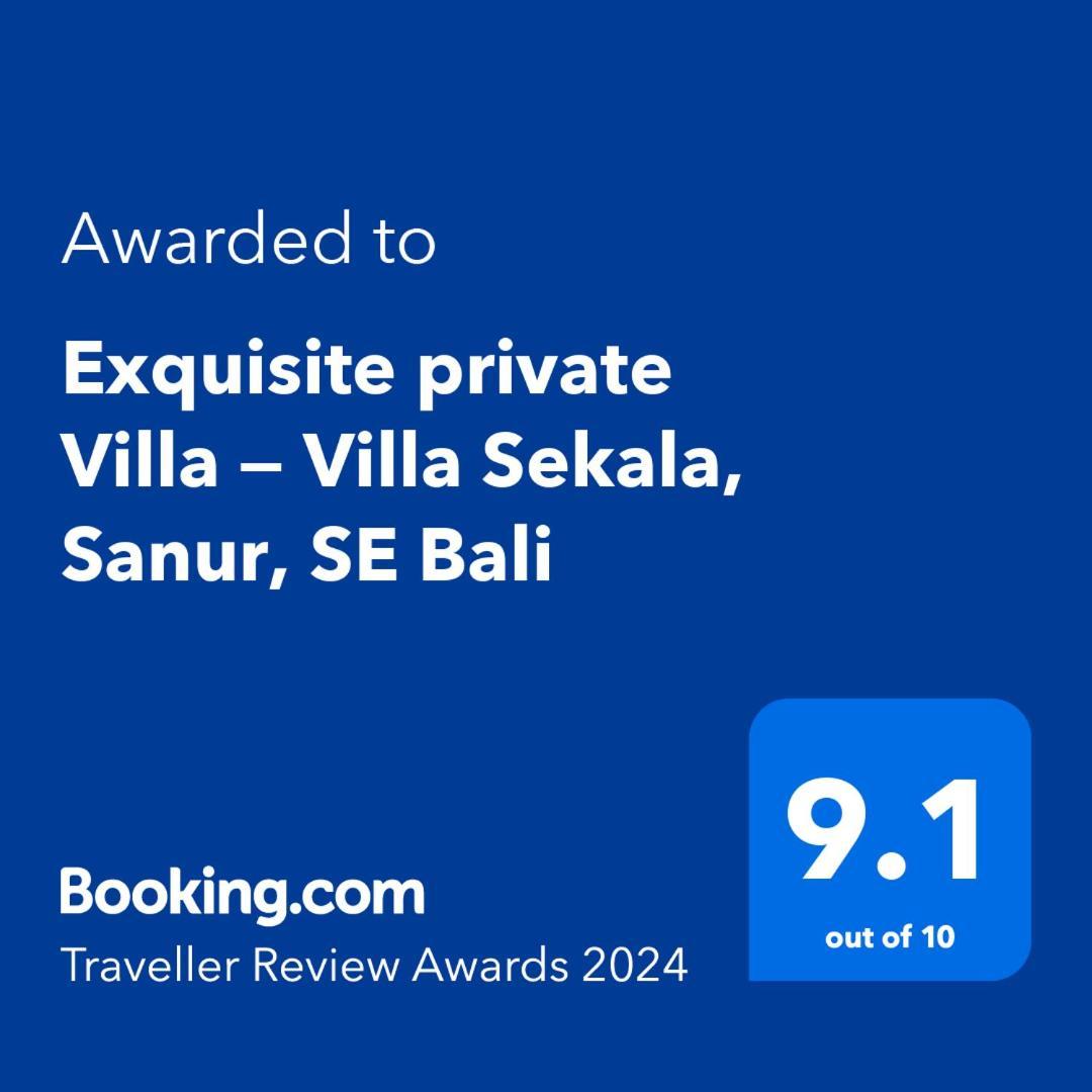 Exquisite Private Villa — Villa Sekala, Sanur, Se Bali Екстериор снимка